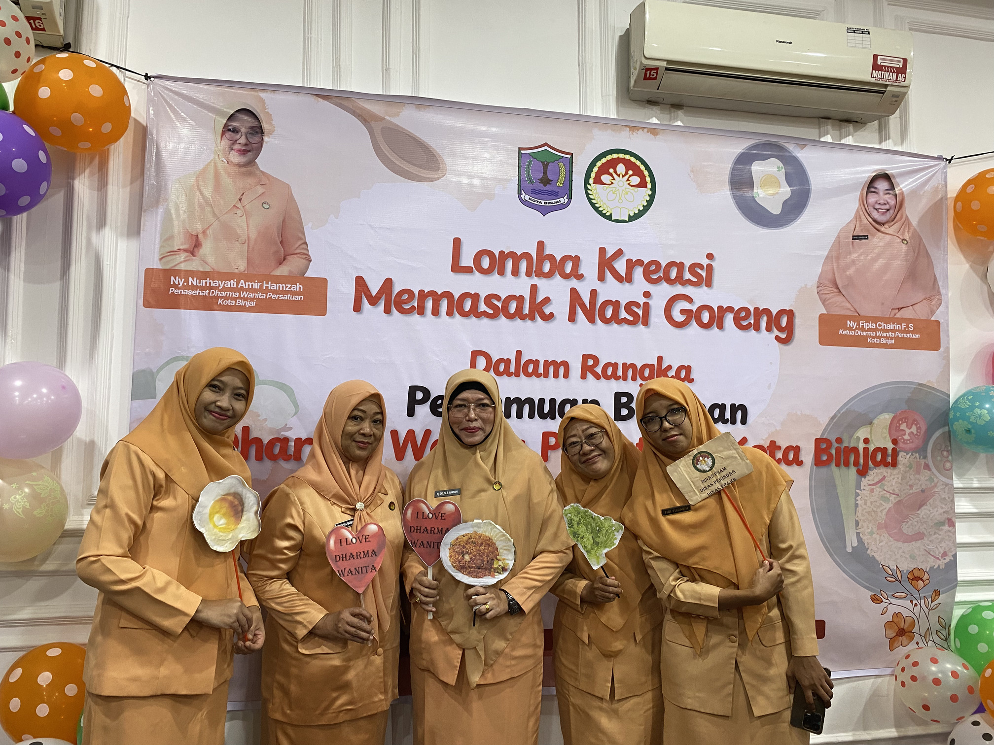 LOMBA KREASI MEMASAK NASI GORENG DHARMA WANITA PERSATUAN BINJAI 2026