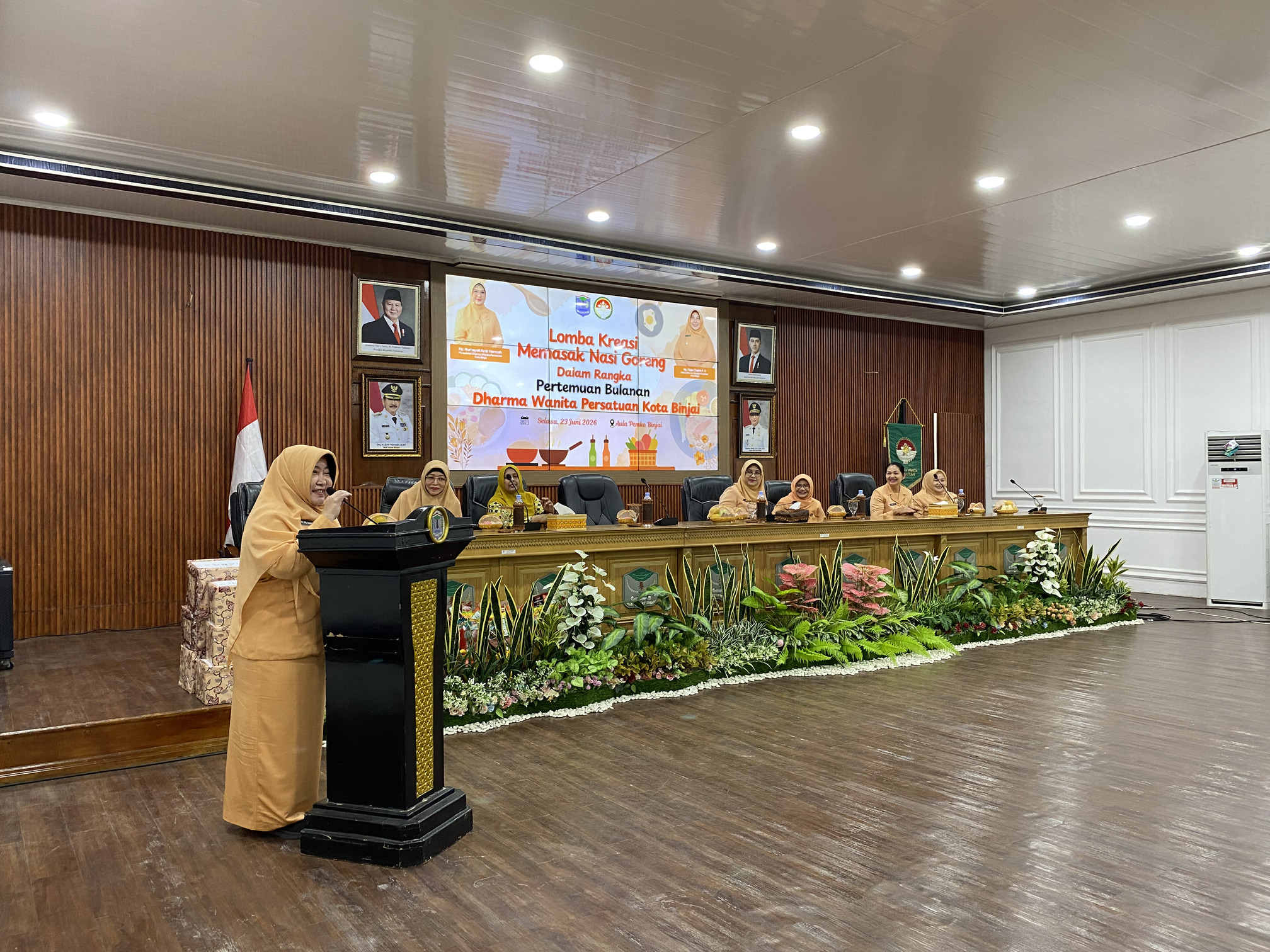 LOMBA KREASI MEMASAK NASI GORENG DHARMA WANITA PERSATUAN BINJAI 2026
