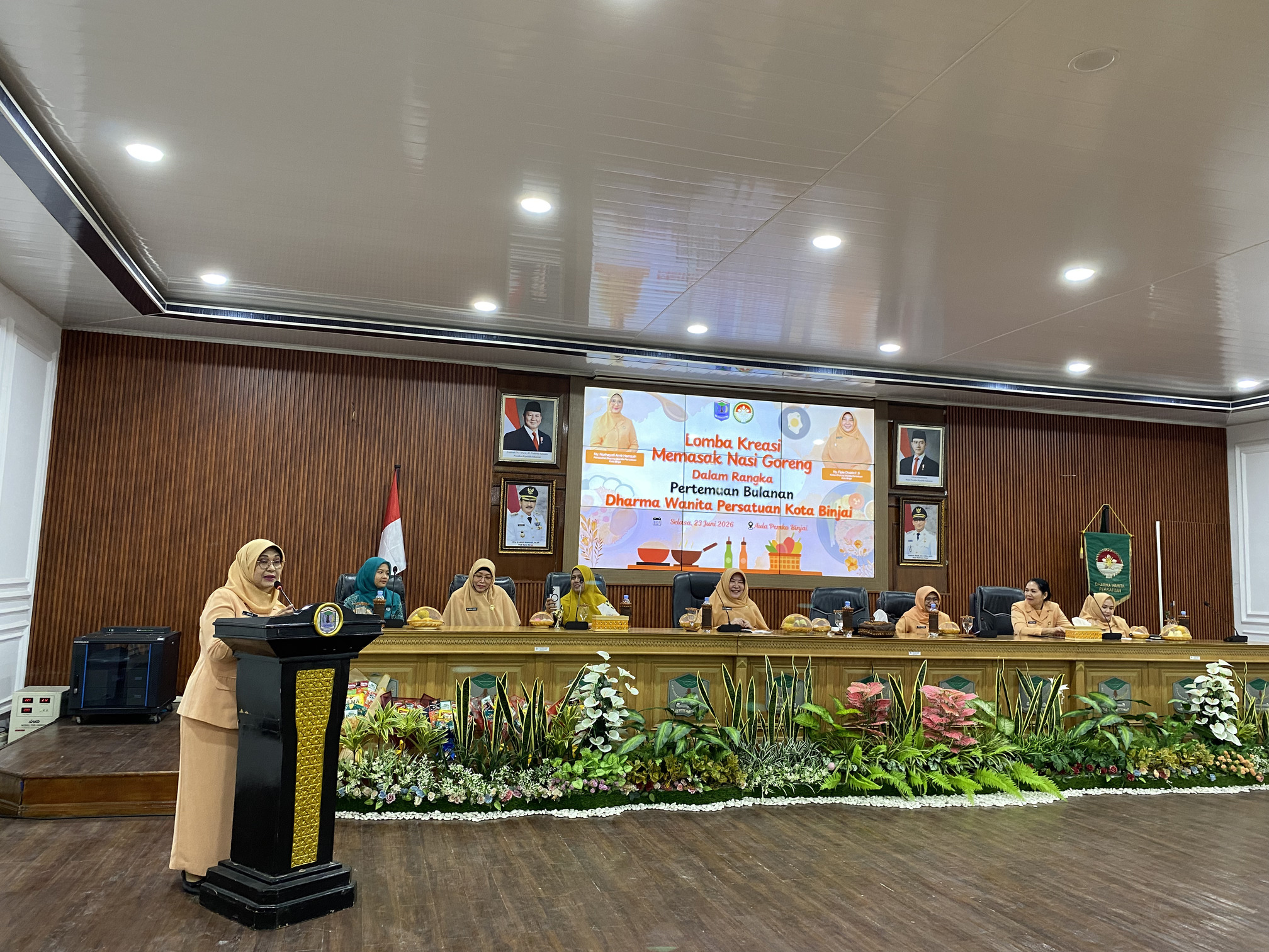 LOMBA KREASI MEMASAK NASI GORENG DHARMA WANITA PERSATUAN BINJAI 2026