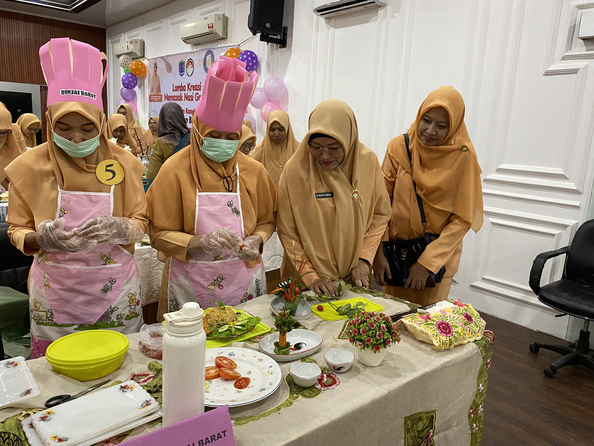 LOMBA KREASI MEMASAK NASI GORENG DHARMA WANITA PERSATUAN BINJAI 2026