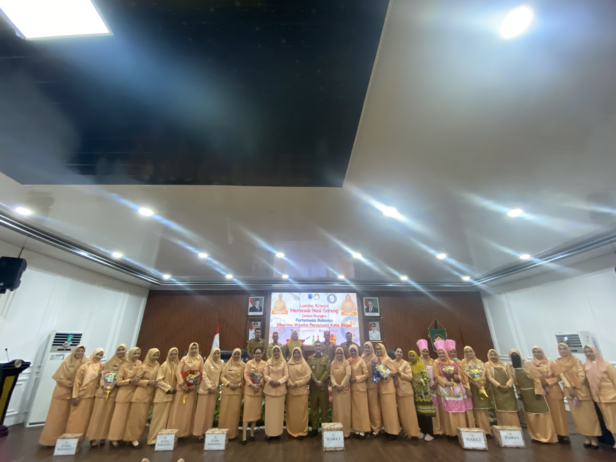 LOMBA KREASI MEMASAK NASI GORENG DHARMA WANITA PERSATUAN BINJAI 2026
