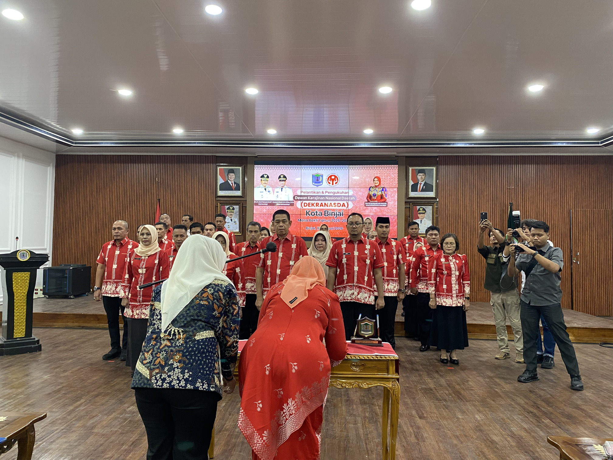 PELANTIKAN DEKRANASDA BINJAI 2025–2030