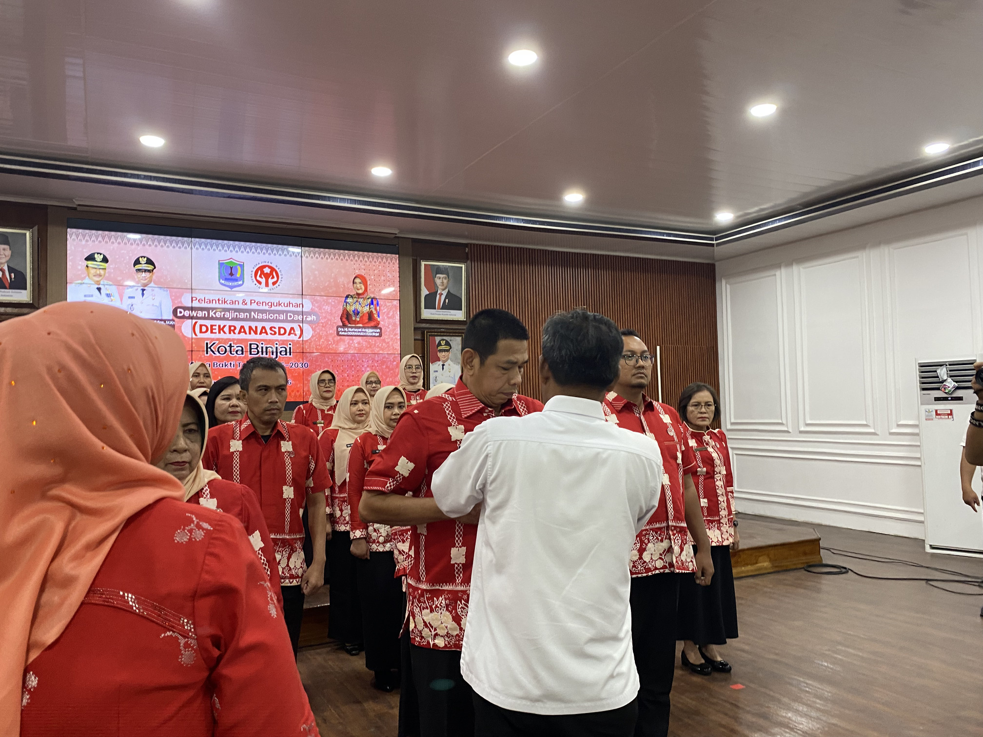 PELANTIKAN DEKRANASDA BINJAI 2025–2030