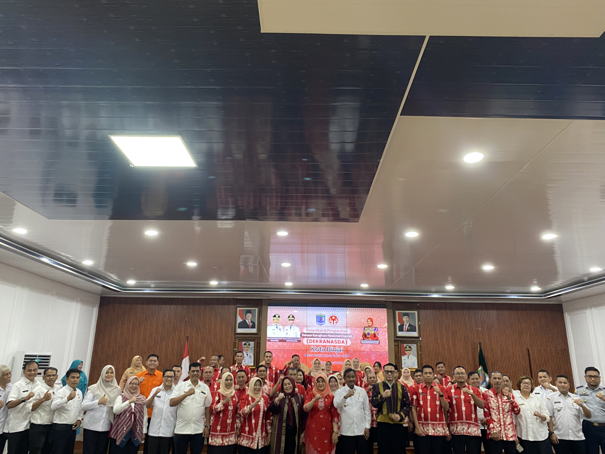 PELANTIKAN DEKRANASDA BINJAI 2025–2030