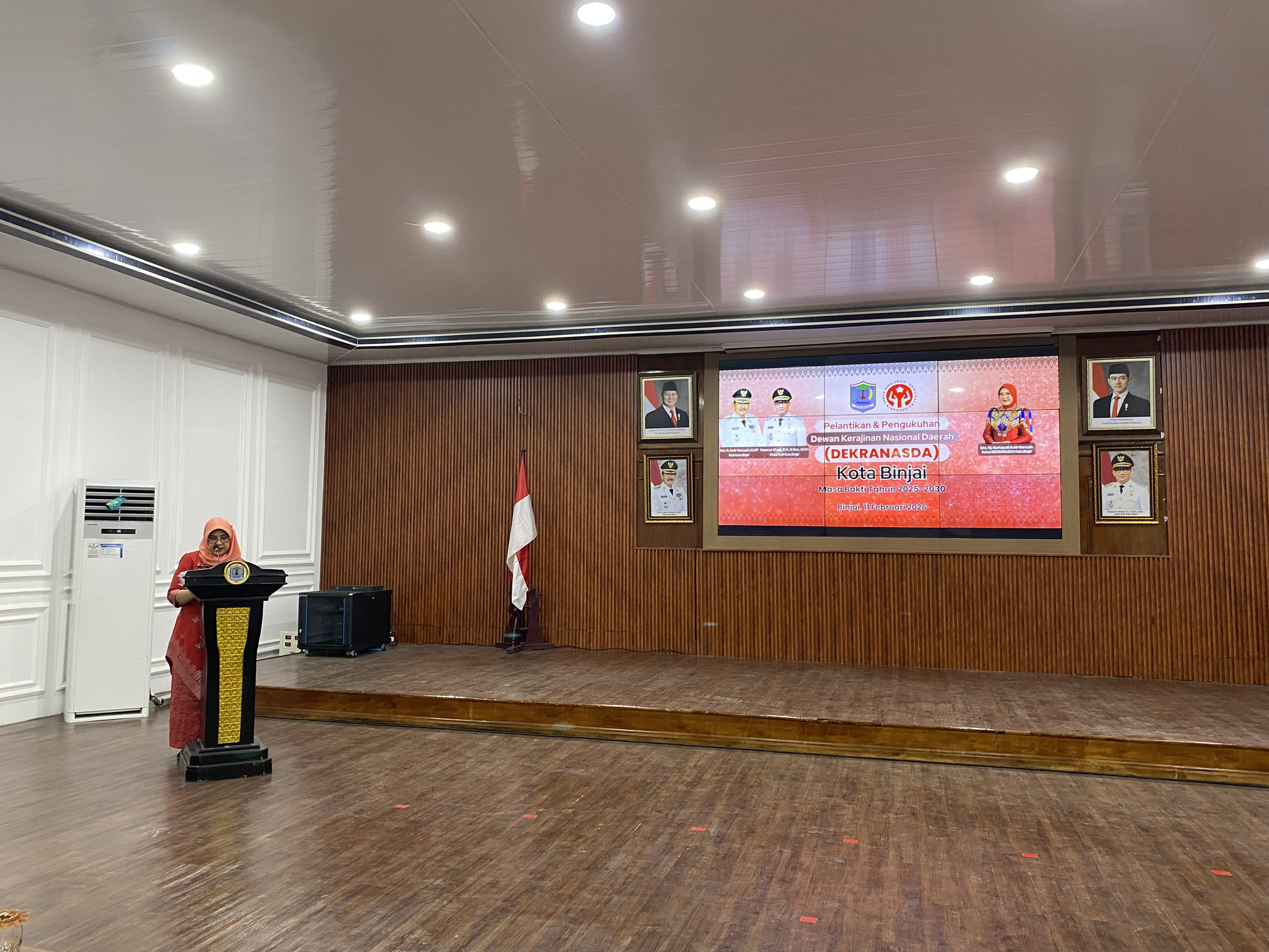 PELANTIKAN DEKRANASDA BINJAI 2025–2030