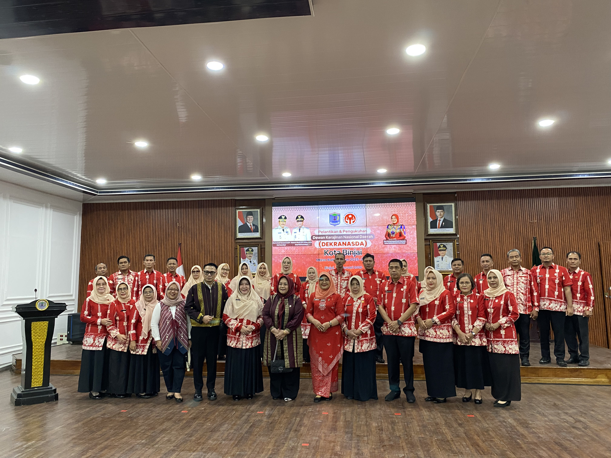 PELANTIKAN DEKRANASDA BINJAI 2025–2030